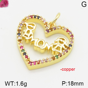 Fashion Copper Pendant  F5P400274vbmb-J111