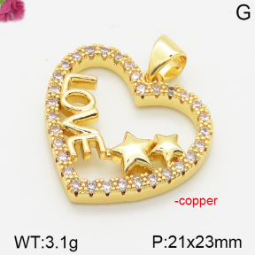 Fashion Copper Pendant  F5P400275vbmb-J111