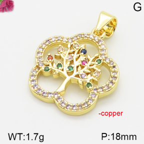 Fashion Copper Pendant  F5P400276vbmb-J111