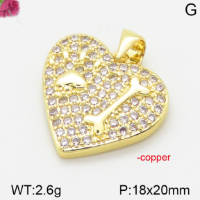 Fashion Copper Pendant  F5P400277vbmb-J111