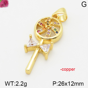 Fashion Copper Pendant  F5P400292vbmb-J111