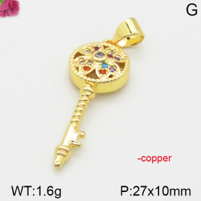 Fashion Copper Pendant  F5P400293vbmb-J111