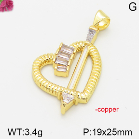 Fashion Copper Pendant  F5P400295vbmb-J111