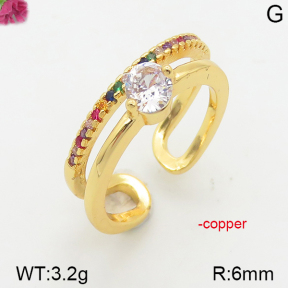 Fashion Copper Ring  F5R400010bbov-J111