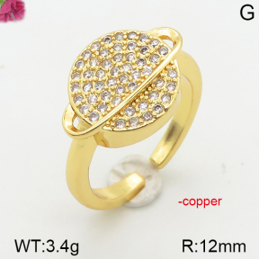 Fashion Copper Ring  F5R400011bbov-J111