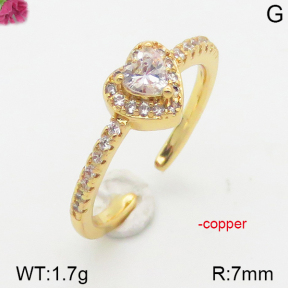 Fashion Copper Ring  F5R400012bbov-J111