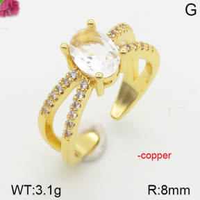 Fashion Copper Ring  F5R400020vbnb-J111