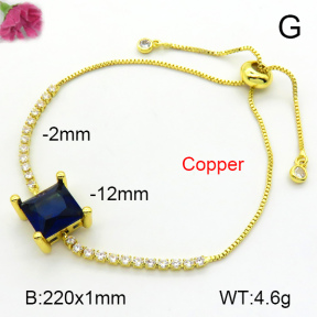 Fashion Copper Bracelet  F7B401077vbll-L024