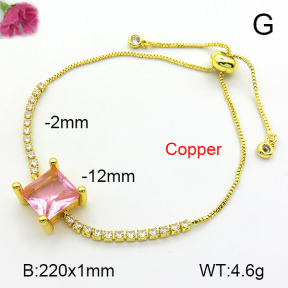 Fashion Copper Bracelet  F7B401079vbll-L024