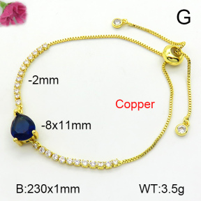 Fashion Copper Bracelet  F7B401080vbll-L024