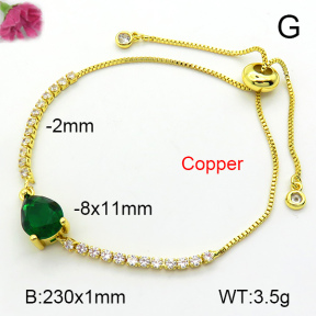 Fashion Copper Bracelet  F7B401083vbll-L024