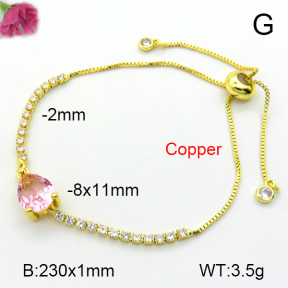 Fashion Copper Bracelet  F7B401084vbll-L024