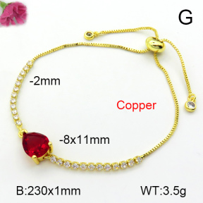 Fashion Copper Bracelet  F7B401085vbll-L024