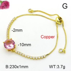 Fashion Copper Bracelet  F7B401088vbll-L024