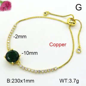 Fashion Copper Bracelet  F7B401091vbll-L024