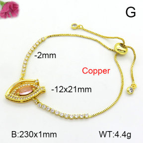 Fashion Copper Bracelet  F7B401092bbml-L024