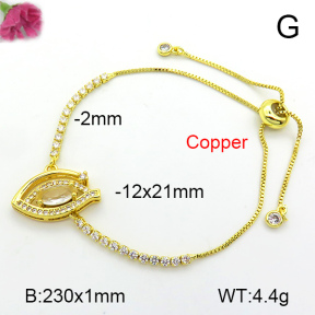 Fashion Copper Bracelet  F7B401095bbml-L024