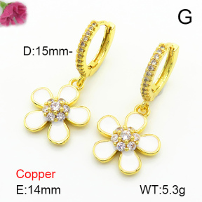 Fashion Copper Earrings  F7E300119vbnb-L024