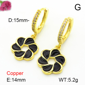 Fashion Copper Earrings  F7E300131vbnb-L024