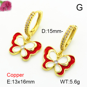 Fashion Copper Earrings  F7E300134vbnb-L024