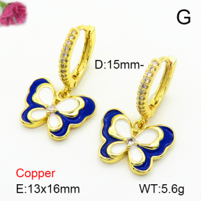 Fashion Copper Earrings  F7E300135vbnb-L024