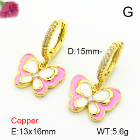 Fashion Copper Earrings  F7E300136vbnb-L024