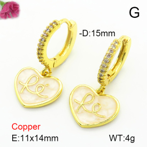 Fashion Copper Earrings  F7E300138vbnb-L024