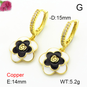 Fashion Copper Earrings  F7E300144vbnb-L024