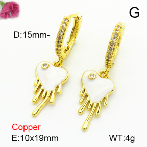 Fashion Copper Earrings  F7E300155vbnb-L024