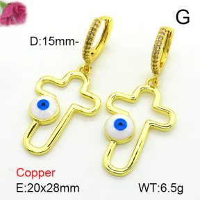 Fashion Copper Earrings  F7E300160vbnb-L024