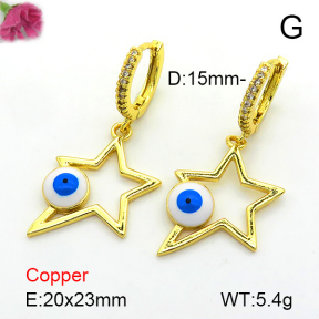 Fashion Copper Earrings  F7E300166vbnb-L024