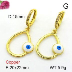 Fashion Copper Earrings  F7E300168vbnb-L024