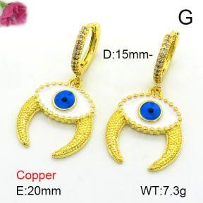 Fashion Copper Earrings  F7E300170vbnb-L024