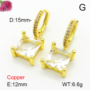 Fashion Copper Earrings  F7E400516vbnb-L024