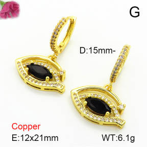 Fashion Copper Earrings  F7E400524bbov-L024