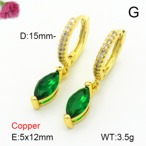 Fashion Copper Earrings  F7E400531vbnb-L024
