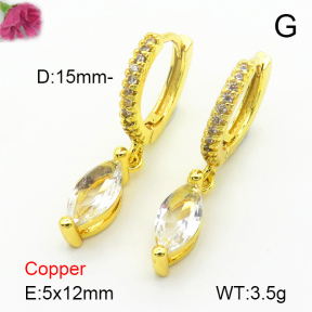 Fashion Copper Earrings  F7E400533vbnb-L024