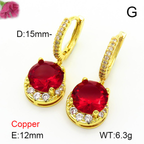 Fashion Copper Earrings  F7E400539vbnb-L024
