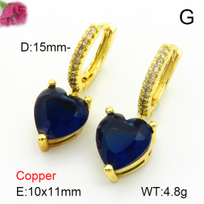 Fashion Copper Earrings  F7E400540vbnb-L024