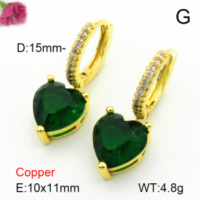 Fashion Copper Earrings  F7E400541vbnb-L024
