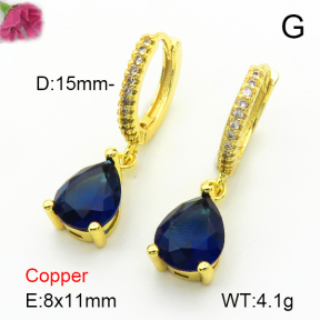 Fashion Copper Earrings  F7E400557vbnb-L024