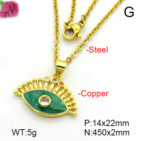 Fashion Copper Necklace  F7N300251avja-L024