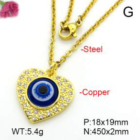 Fashion Copper Necklace  F7N300256aajl-L024
