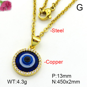 Fashion Copper Necklace  F7N300257avja-L024