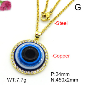 Fashion Copper Necklace  F7N300258baka-L024