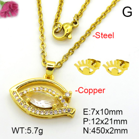 Fashion Copper Sets  F7S001635aajl-L024