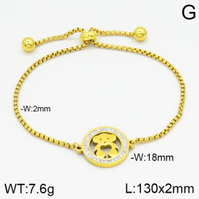 SS Bear Bracelets  TB2000097aako-413