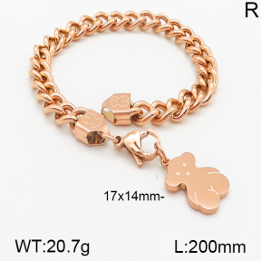 SS Bear Bracelets  TB5000133vhov-659