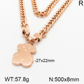 SS Bear Necklaces  TN5000098vihb-659