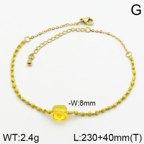 Stainless Steel Anklets  2A9000393bhva-722